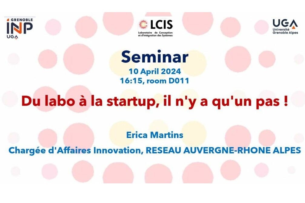 Seminar Erica Martins 10 april 2024